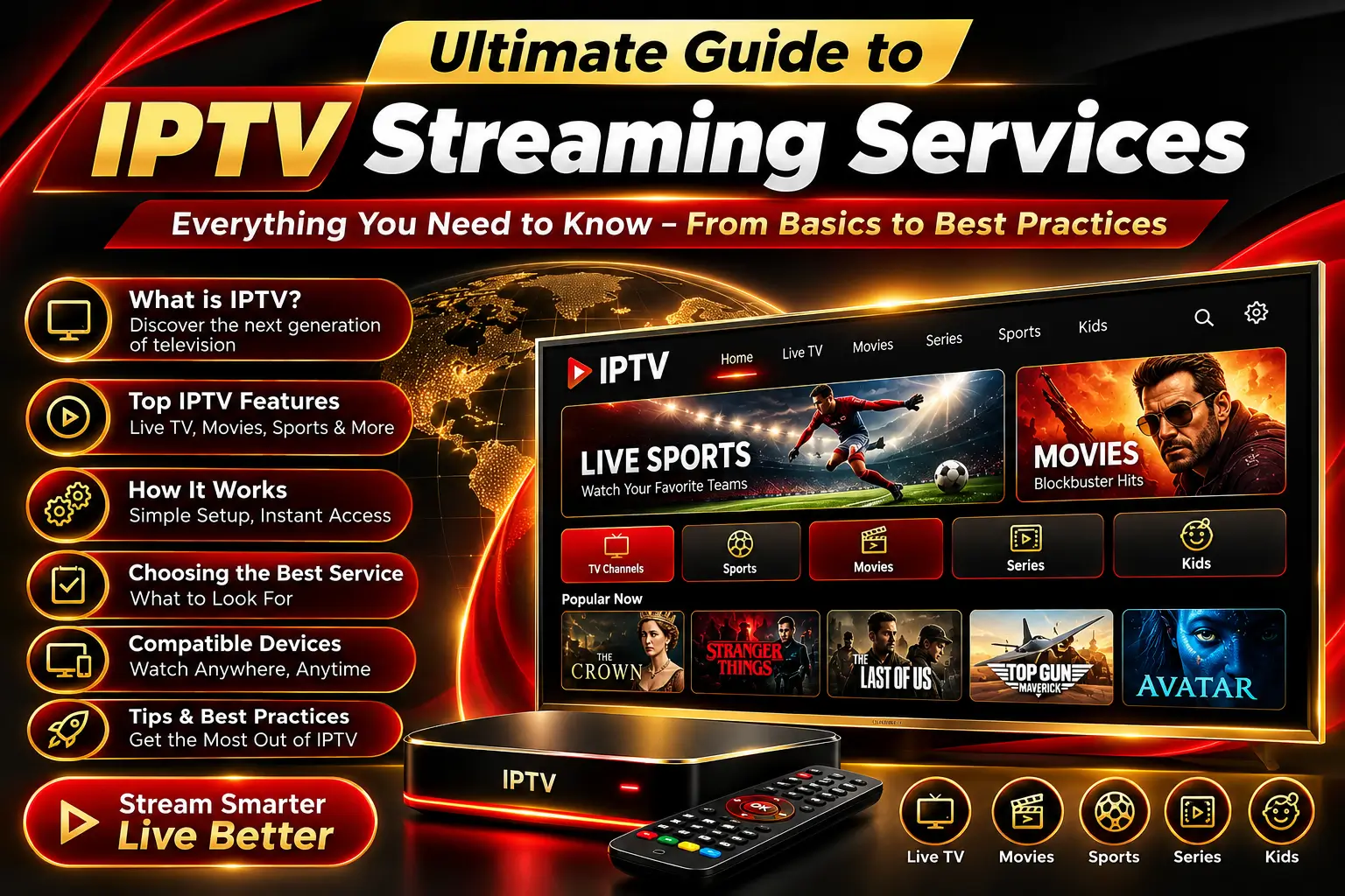 TheStreamView IPTV Streaming Services
